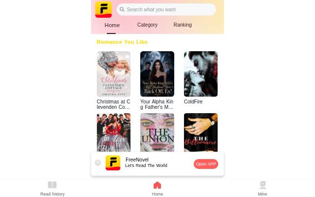 Free Read Novels Online storefront