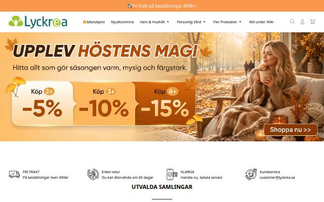 lyckrea storefront