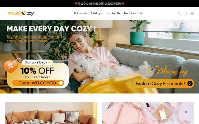 moonycozy storefront