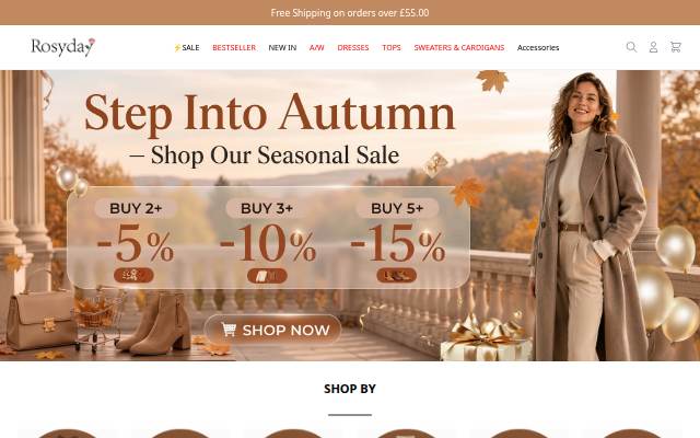 rosyday storefront