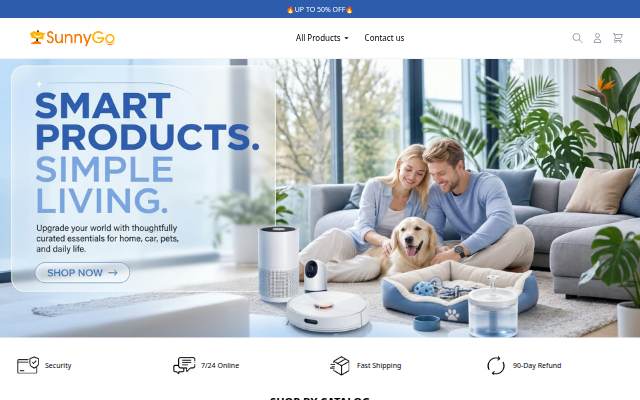 sunnygo storefront