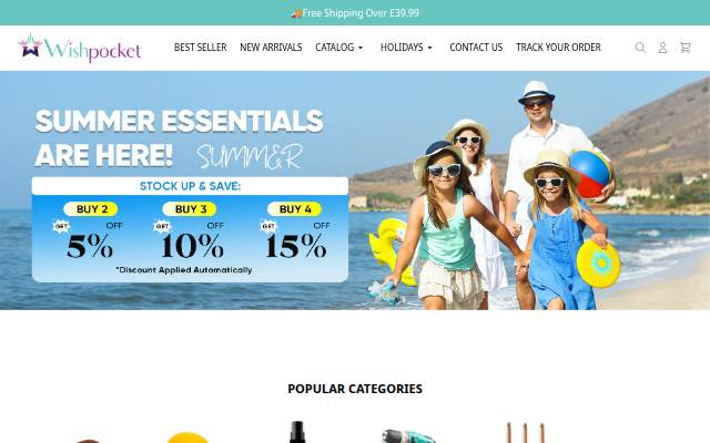 wishpocket storefront