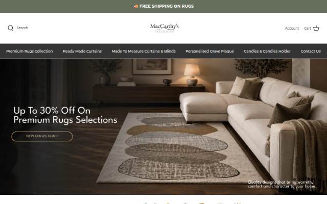 MacCarthys storefront