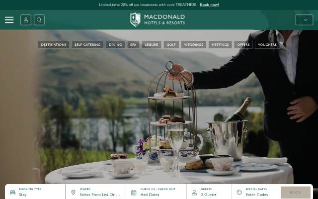 Macdonald Hotels storefront