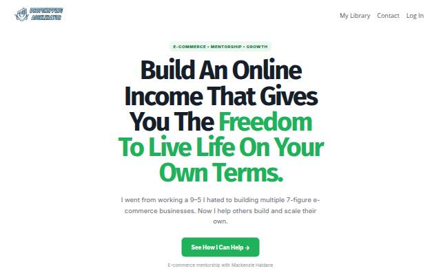 Dropshipping Accelerator storefront