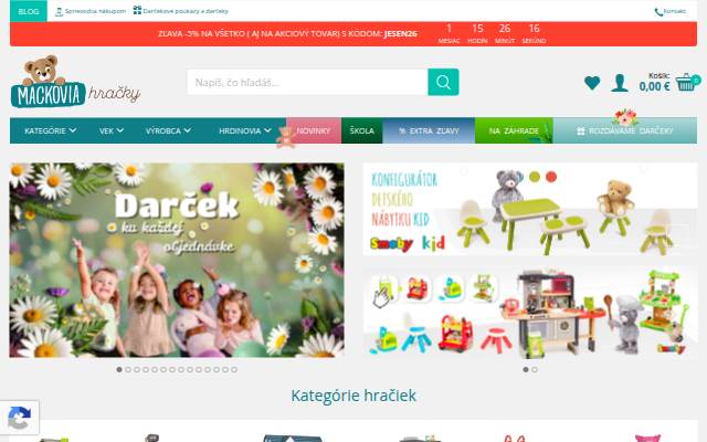 Mackoviahracky.sk storefront