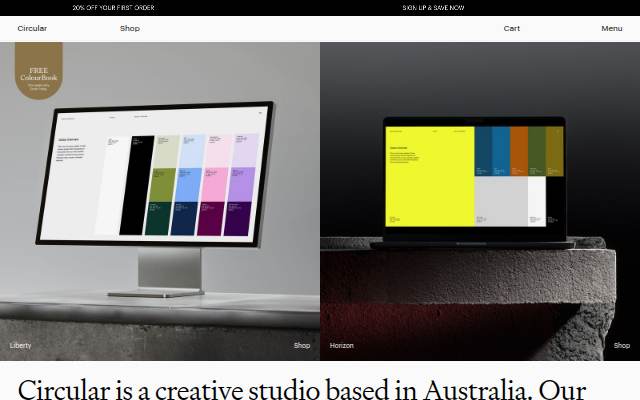 CIRCULAR — Brand guideline templates for the design storefront