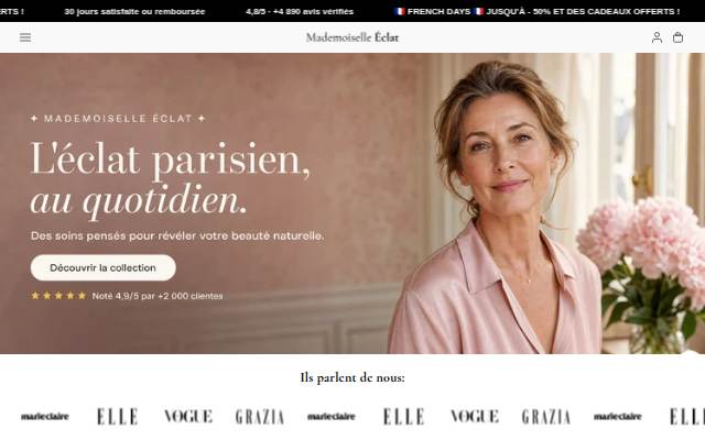 Mademoiselle Eclat storefront
