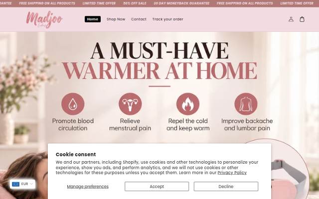 Madjoo storefront