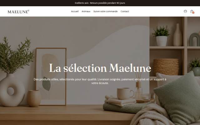 Maelune storefront
