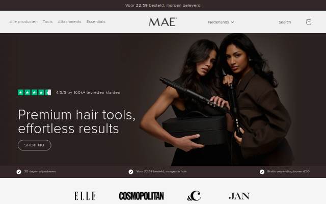 MAE storefront