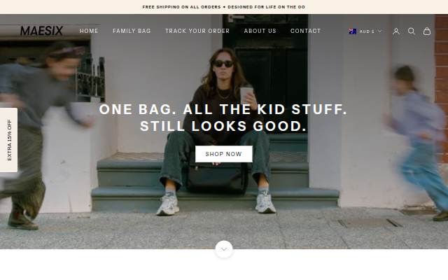 maesix storefront