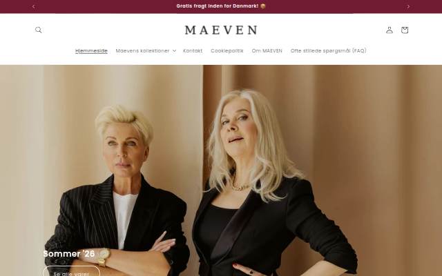 Maeven storefront
