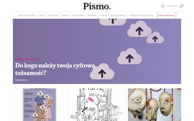 Pismo. Magazyn Opinii storefront