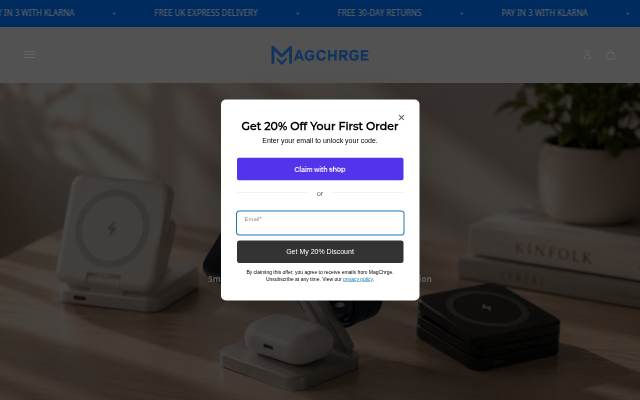 MagChrge storefront