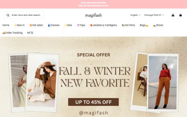 magifash storefront