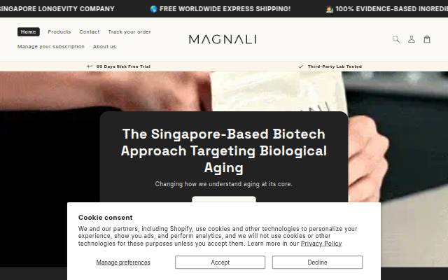 Magnali storefront