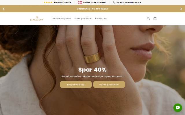 Magneva Danmark storefront