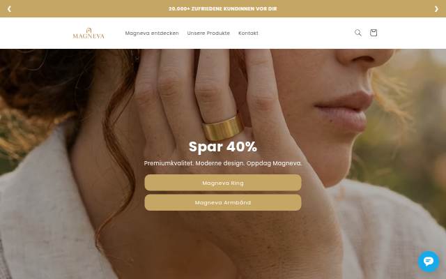 Magneva Norge storefront