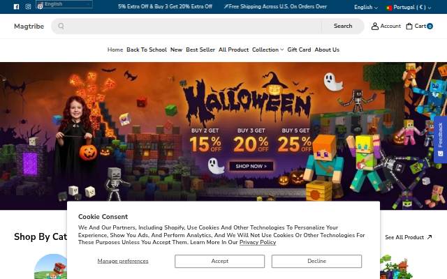Magtribe storefront