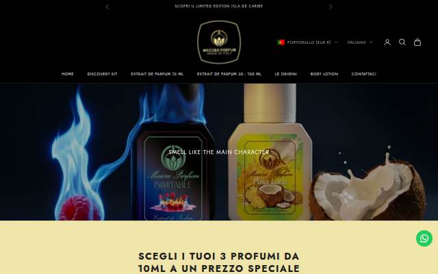 Maiora Parfum storefront