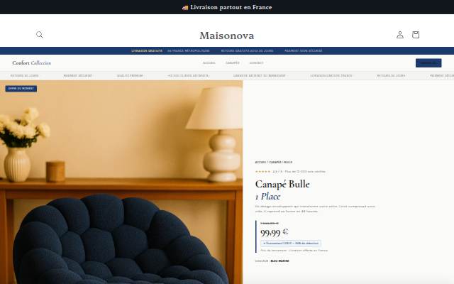 Maisonova storefront