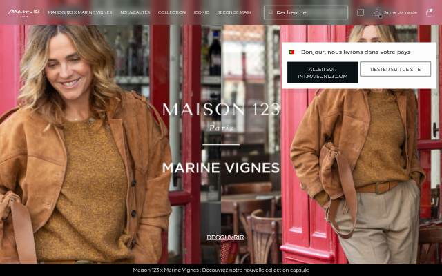 Maison 123 : Boutique officielle storefront