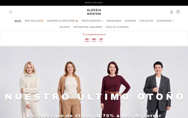 Maison Alessia storefront