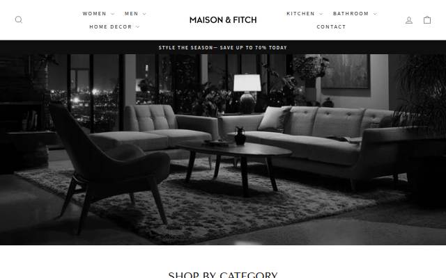 Maison &amp; Fitch storefront