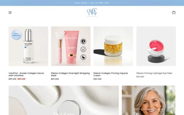 Maison-Cosmetics storefront