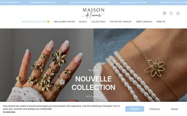 MAISON DE L'AMOUR storefront