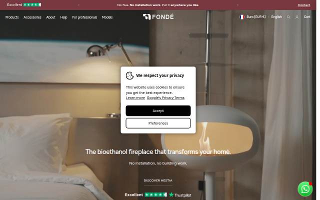 Startseite von Maison Fondé