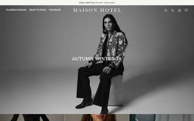 Maison Hotel storefront