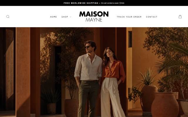 Escaparate de Maison Mayne