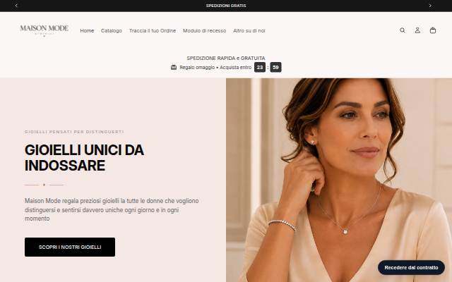 MaisonMode™ storefront