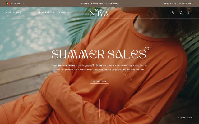 Nuya storefront