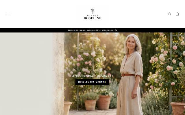 Maison Roseline storefront