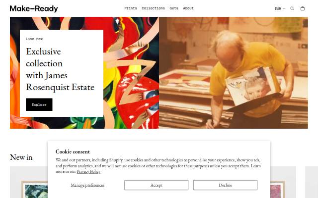 Make–Ready storefront