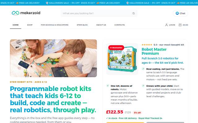 Montra da Programmable Building Kit Makerzoid