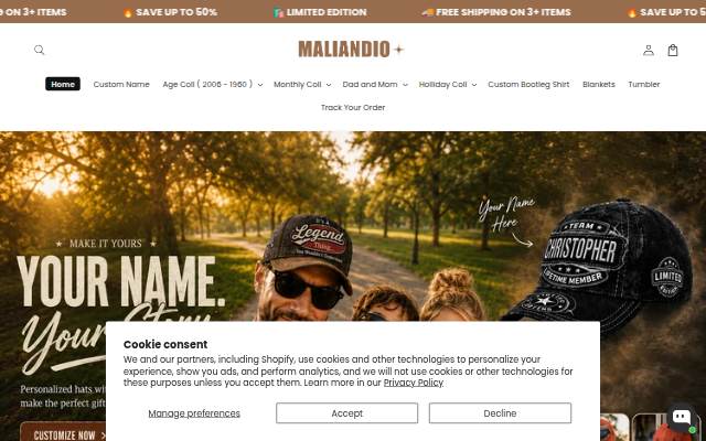 Montra da Maliandio | My Store
