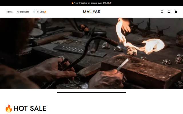 MALIYAS storefront