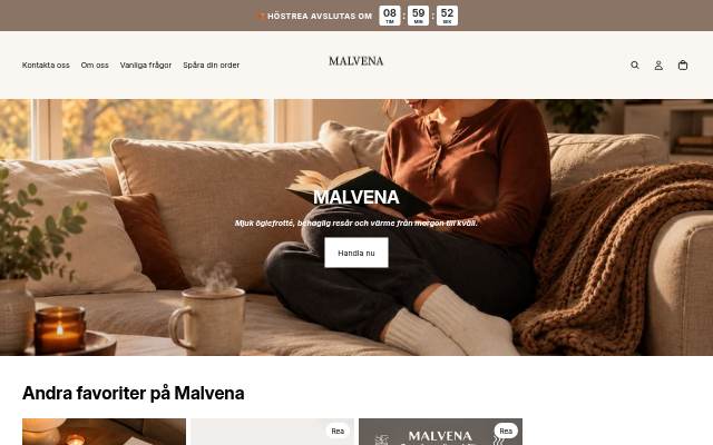 Malvena storefront