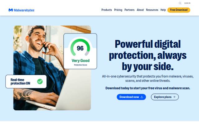 Malwarebytes storefront
