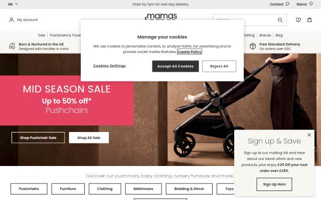 Montra da Mamas &amp; Papas UK