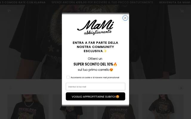 MaMi Abbigliamento storefront