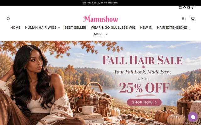 Mamushow storefront