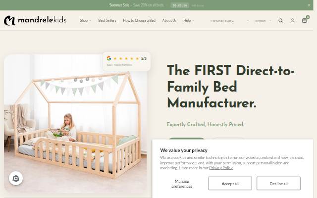 MANDRELEKIDS storefront