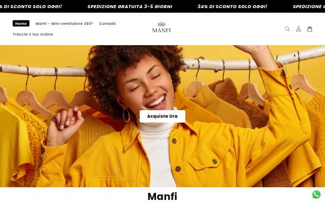 Manfi storefront