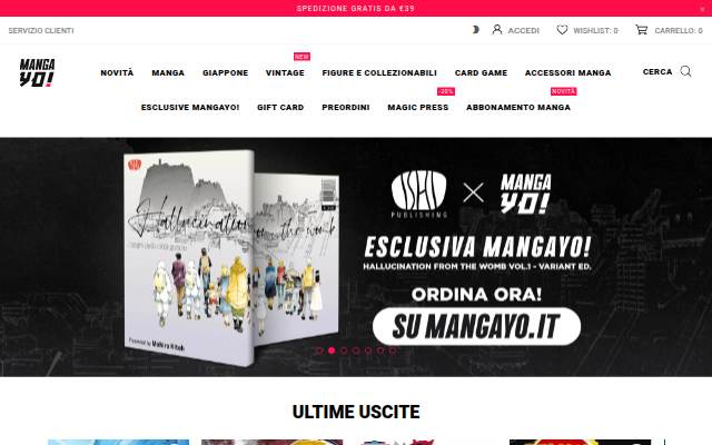 MangaYo! storefront