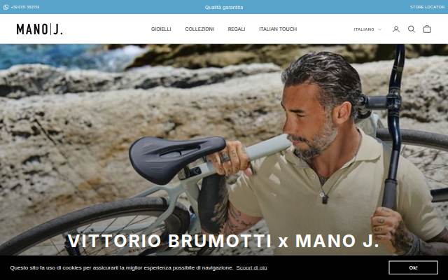 MANO Jewels storefront